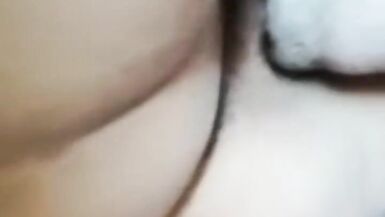 Stepmom suck her stepson cock and fingering his ass - 15 image
