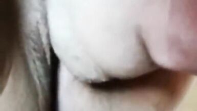 Stepmom suck her stepson cock and fingering his ass - 9 image