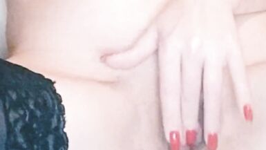 Long masturbation of clit and pussy until horny MILF reaches orgasm.  Close-up only - 2 image