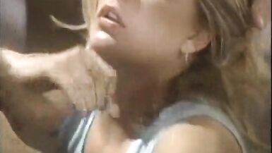 Dirty brunette has a cock in her pussy and a dildo in her ass in an office - 2 image