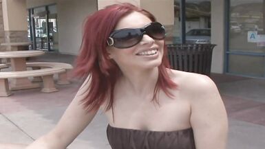 Pretty redhead Marsha Lord gets a hard fuck by Barry Scott - 2 image