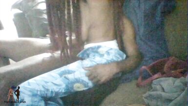 Thot in Texas - #Skinny #Ebony On Top #Creampie #Milf