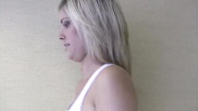 Sexy Blonde Fucked After Treadmill Workout With Big Dick