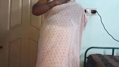 Hot Mallu Aunty Nude Selfie And Fingering For father in law - 3 image