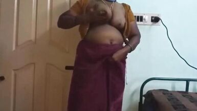 Hot Mallu Aunty Nude Selfie And Fingering For father in law - 7 image