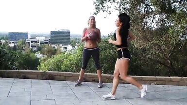 Irresistible Lesbian Sex with Blonde Milf very HOT!! - 2 image