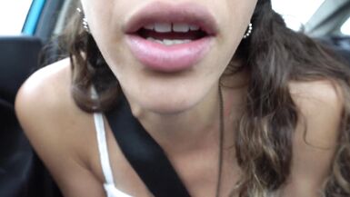 JOI en el auto | Dame tu leche caliente en mis tetas | Milf Latina - 11 image