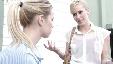 Car Adventure for 2 Lesbian in Heat!