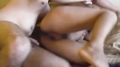 Amateur Asian babe gets her cunt boned and gets some semen on her pretty tits - 14 image