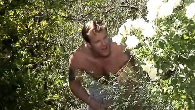 Tan blonde rides cock nd swallows cum in grotto