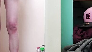 Fucking my dildo in the shower - 6 image
