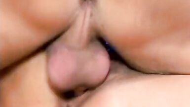 Sexy mature blonde gets fucked by two guys and a facial - 7 image