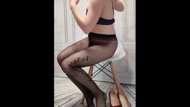 Tights heels.... by Anna Perv - 1 image