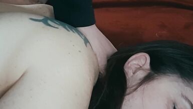 follada en mis dos agujeros - doble penetracion anal creampie - 14 image