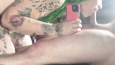 Daddy rubs my small titties, blowjob and watch me get fucked - 11 image