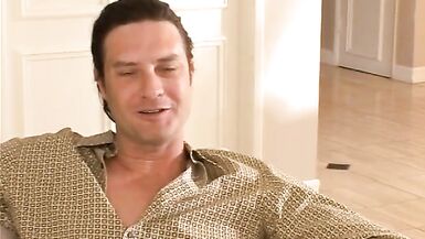 Slut takes facial cumshot after sucking cock and getting pussy ass banged - 2 image