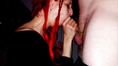 My Redhead Girlfriend Loves Treating My Cock Like a Lollipop - 15 image