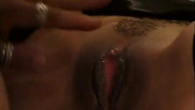 Brunette chick with a fat ass gets pussy licked and fucked in the bedroom - 7 image