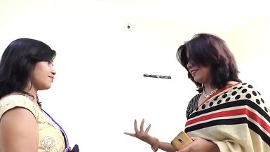 Desi Hot two Bhabhi Meet and doing Hot Lesbian Sex. - 2 image