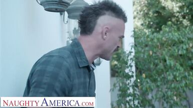 Naughty America Karma Rx gets bullied into sucking and fucking - 2 image