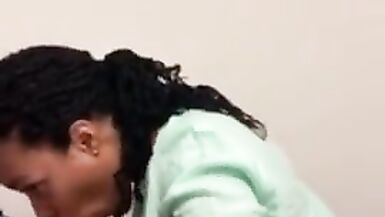 Blowjob Cum in Mouth and Swallow at Work - 3 image