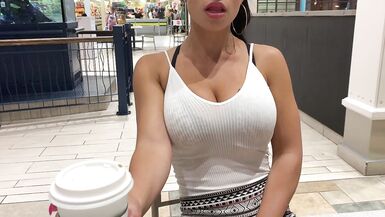 He controls my orgasms in public - shopping mall (LUSH) - 1 image