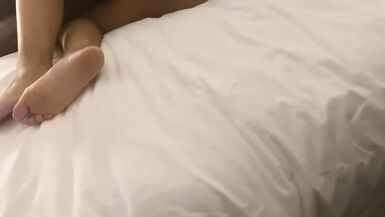 White MILF take shower after BBC fuck her and cum in her tits - 9 image