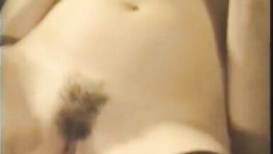 Sexy blonde with big tits is fucked by hippy dude's big cock on couch - 8 image