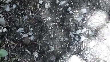 randonnée pieds nus dans la boue, pieds très sales, fétichisme des pieds uniquement !