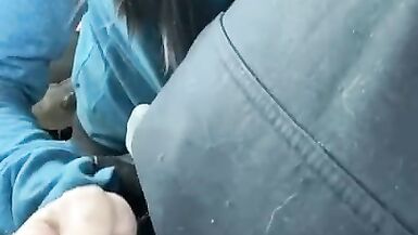 Ateşli milf oral seks yapar ve büyük yükü yutar - 15 image