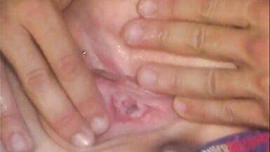 Blonde with hard nipples gets her pussy lips rammed with big white cock outdoors - 7 image