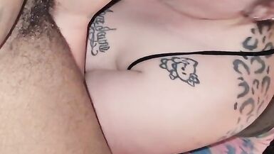 BBW sucks BBC on 420 swallow his cum - 9 image