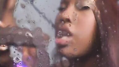 Black whore getting her tight cunt slammed - 6 image