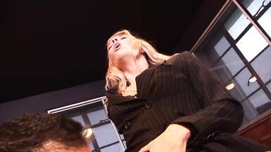 Jordan Kingsley is a blonde milf who makes the horny man cum - 3 image