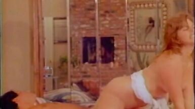 Booty blonde MILF whore sucks hard dick then rides it by her twat - 10 image