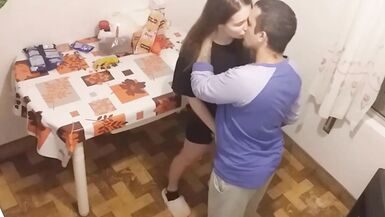 Fucking stepcousin in the kitchen - 3 image