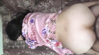 Milf always moistens penis well with saliva before anal sex - 10 image