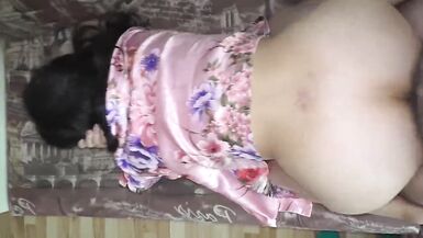 Milf always moistens penis well with saliva before anal sex - 15 image