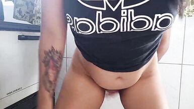 CREAMPIE - BIG ASS LATINA GIVING BIG PUSSY TO THE LOVER - 10 image