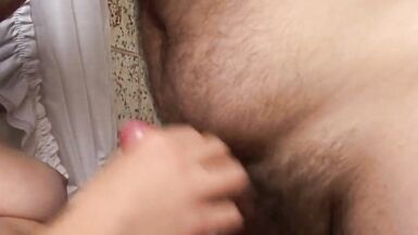 Amateur exhibitionist fuck of an Italian in the kitchen with a blonde milf who masturbates with a toy - 15 image