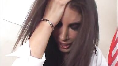 Busty principal MILF fucks naughty student stud and gets creamed