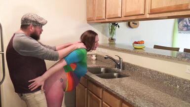 Pregnant Milf Gets Ass Fucked and Creampied - 6 image