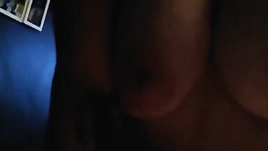 I ride him then suck my cum off his cock until my face gets covered - 4 image