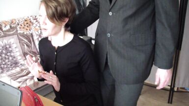 Admission interview of inexperienced shy woman - she wants to be a secretary - 6 image