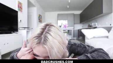 Inexperienced Hot Blonde Teen Stepdaughter Fucked By Daddy While Mom Is Gone POV - Britt Blair - 2 image