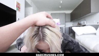Inexperienced Hot Blonde Teen Stepdaughter Fucked By Daddy While Mom Is Gone POV - Britt Blair - 4 image