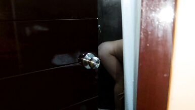 I spy on my sister-in-law in the shower and discover her masturbating (1) - 13 image