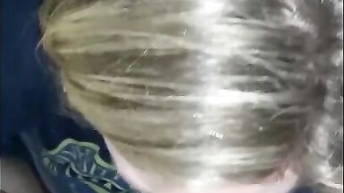 Blonde mommy's blowjob compilation - great POV video - 5 image