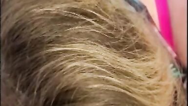 Blonde mommy's blowjob compilation - great POV video - 6 image