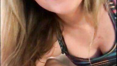 Blonde mommy's blowjob compilation - great POV video - 8 image